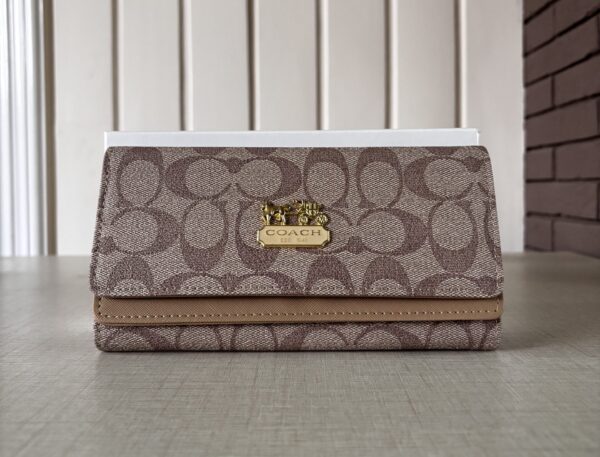 Coach Beige Wallet