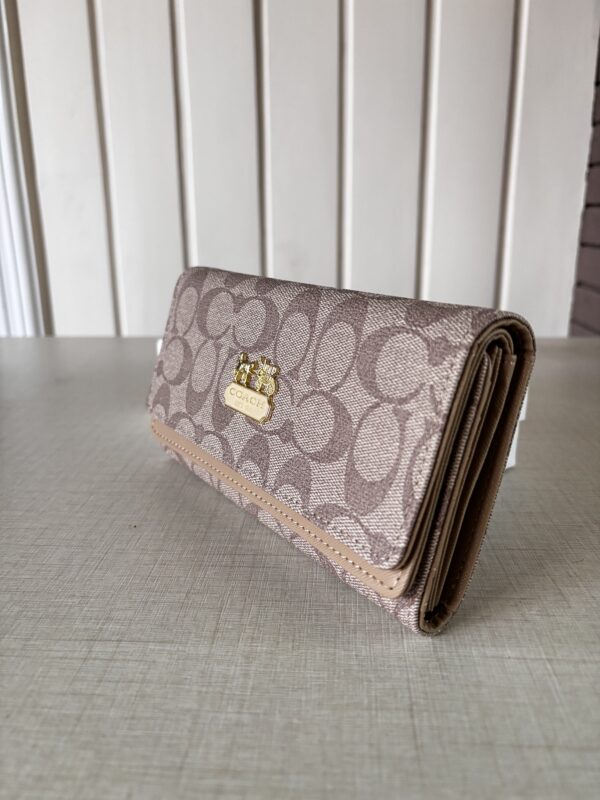 Coach Beige Wallet - Image 3