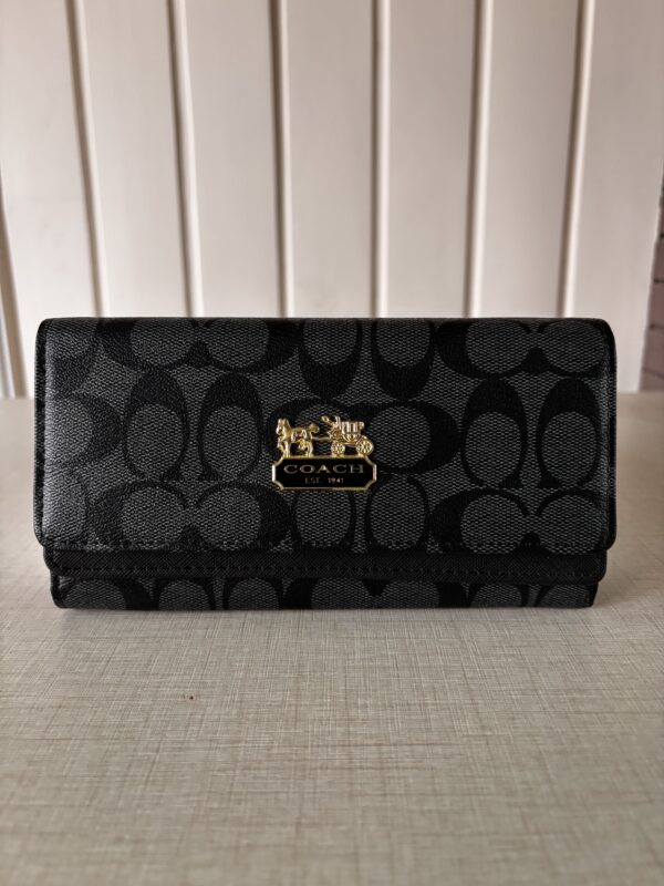 Coach Black Wallet - Image 4