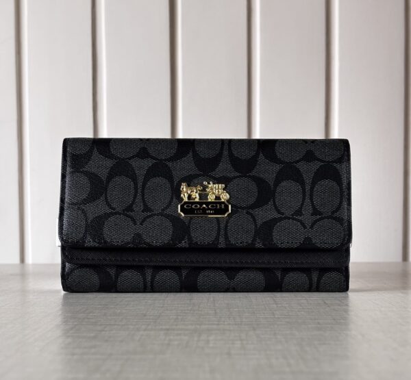 Coach Black Wallet