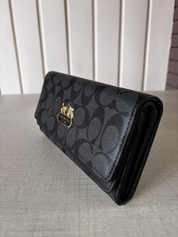 Coach Black Wallet - Image 3