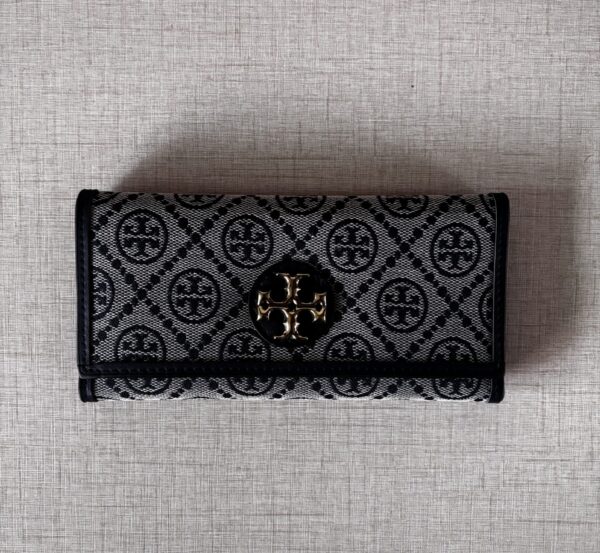 Tory Buroh Black Wallet - Image 4