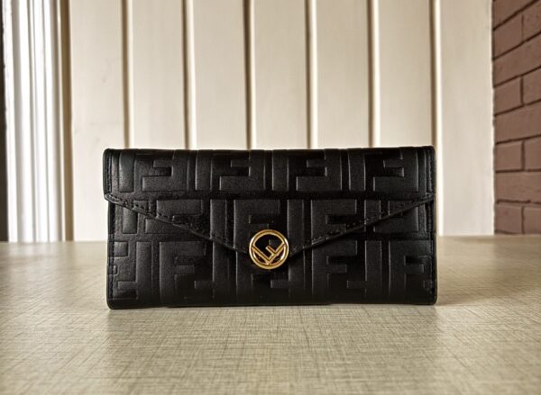 Fendi Black Wallet